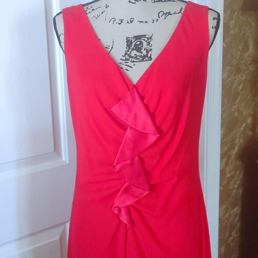 Dana Bushman red dress. Size 6.